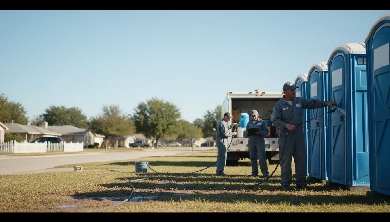 Long-Term Portable Toilet Rental in Elbing, KS near me